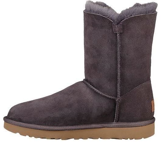(WMNS) UGG Bailey Button II Boot Snow boots Purple/Grey 1016226-NHT