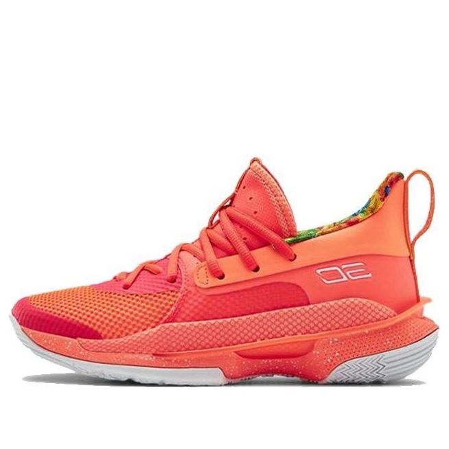 (GS) Under Armour x Sour Patch Curry 7 'Peach Plasma' 3022113-603