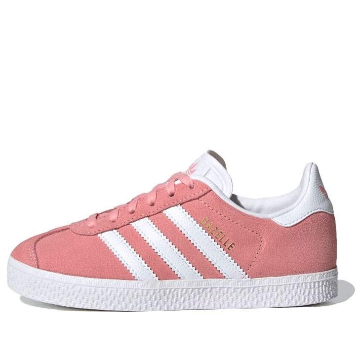 (GS) adidas Gazelle J Shoes 'Pink White Golden' EF5644