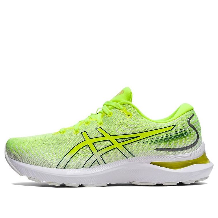 (WMNS) ASICS Gel-Cumulus 24 'Safety Yellow Velvet Pine' 1012B206-750