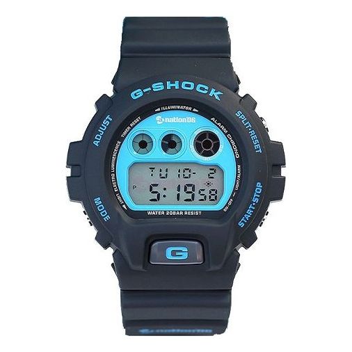CASIO G-Shock Digital 'Black Blue' DW-6900Y