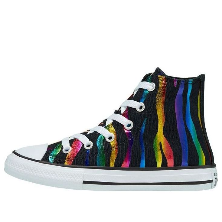 (PS) Converse Chuck Taylor All Star High Big 'Archive Zebra - Black' 667601F