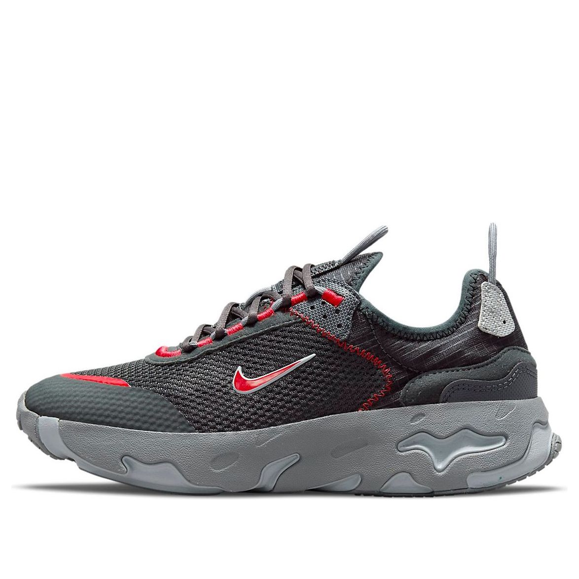 (GS) Nike React Live Gray/Red CW1622-005