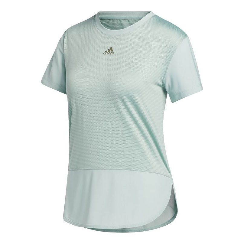 (WMNS) adidas A.rdy Lvl 3 Tee Sports Short Sleeve Green GN7310
