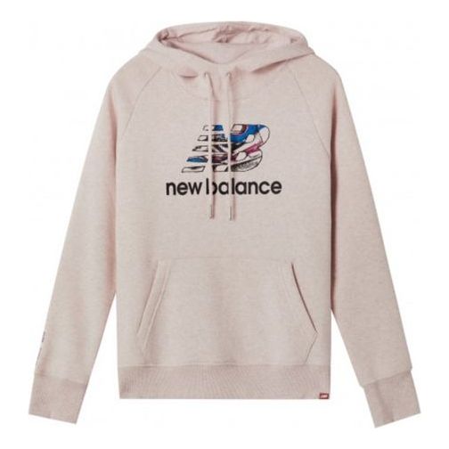 (WMNS) New Balance Logo Printing Pink/Red AWT93580-CS1