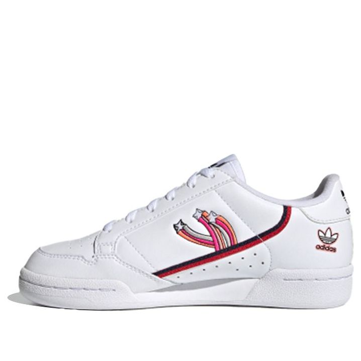 (GS) adidas Continental 80 J 'White Blue Red' FX6067