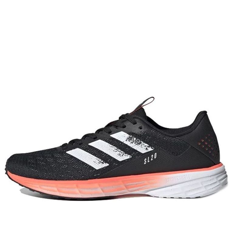 (GS) adidas SL20 J Black/Orange EG4935