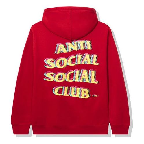 ANTI SOCIAL SOCIAL CLUB 3d logo Unisex Red ASSC-515
