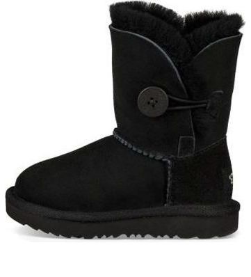 (PS) UGG Bailey Button II Fleece Lined Black 1017400T-BLK