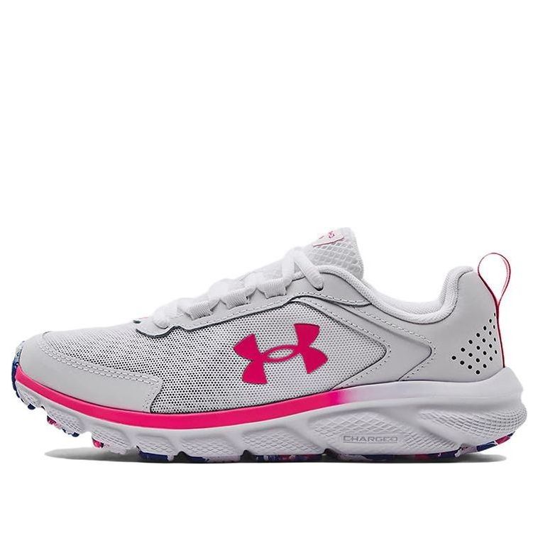 (WMNS) Under Armour Charged Assert 9 Marble 'White Victory Blue' 3024853-103