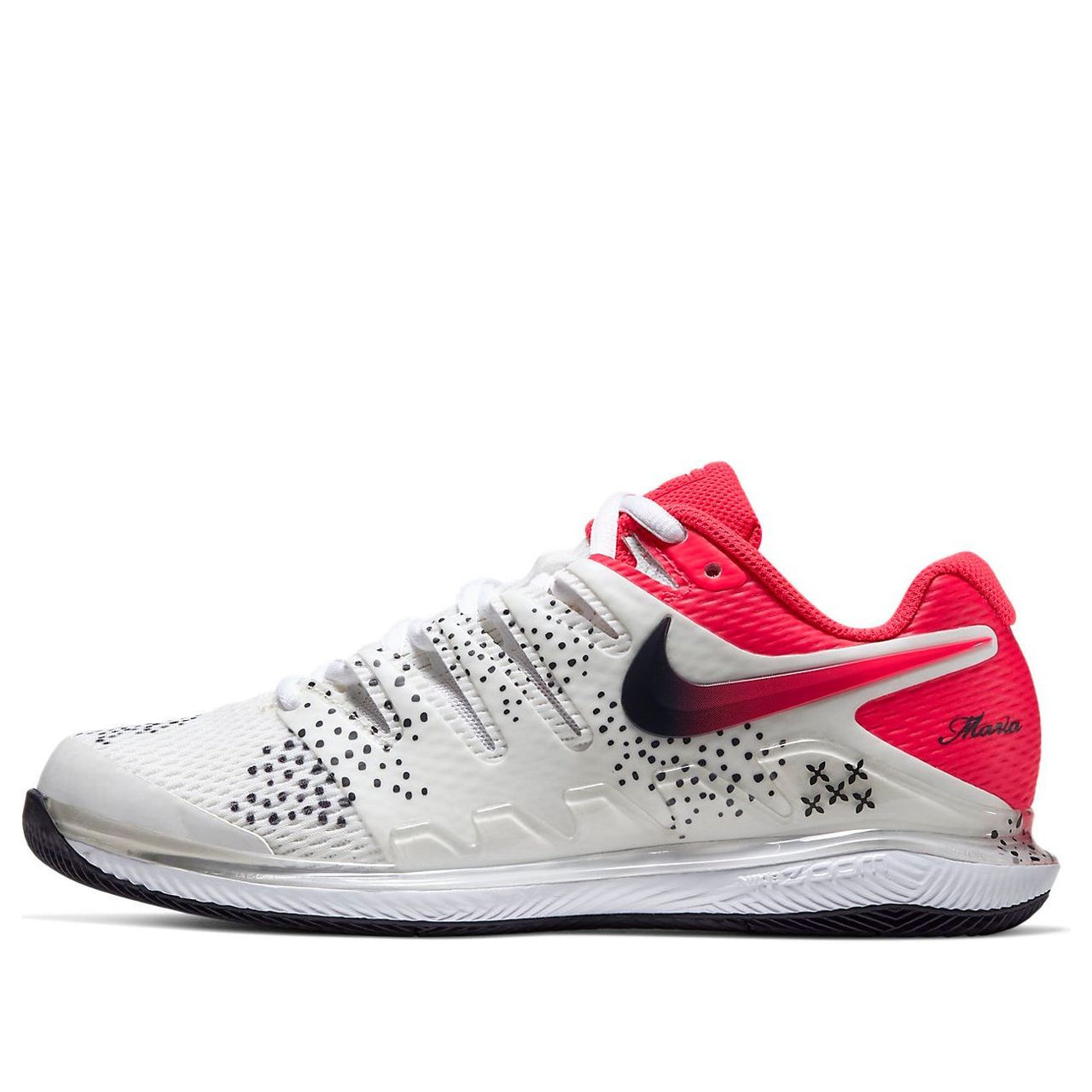 (WMNS) Nike Air Zoom Vapor X 'White Laser Crimson' AA8027-108