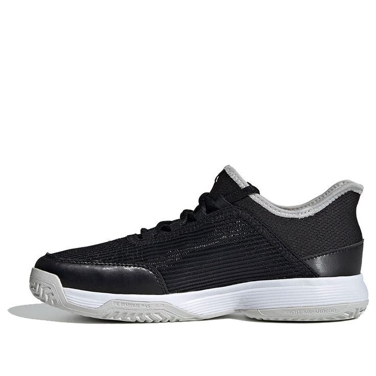 (GS) adidas Adizero Club J Shoes Black/Grey EF0601