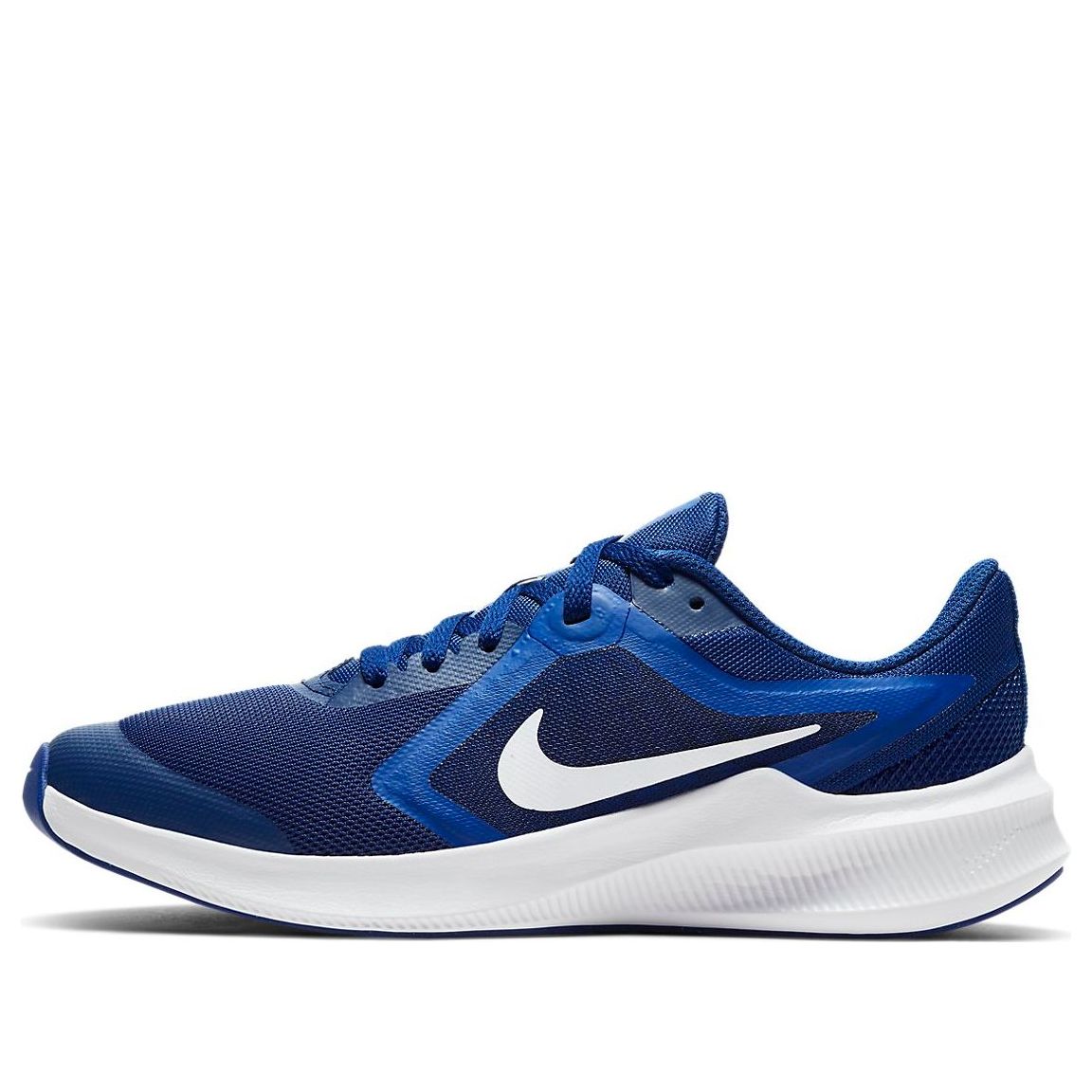(GS) Nike Downshifter 10 'White Blue' CJ2066-401