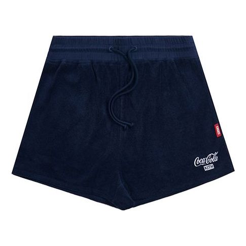 (WMNS) KITH x Coca Cola Coke Erika Terry Short 'Navy' KHW6202-109