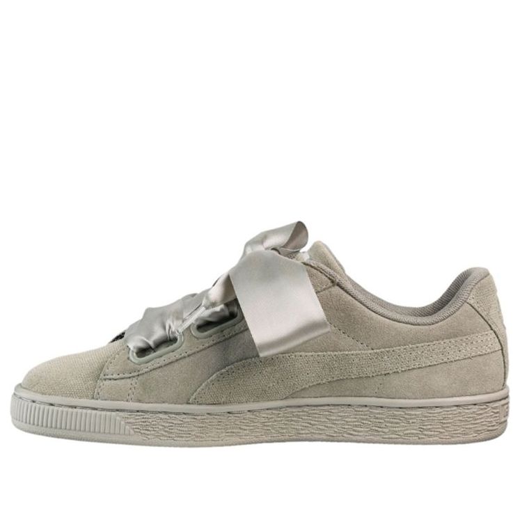 (WMNS) PUMA Suede Heart Pebble Grey 365210-02