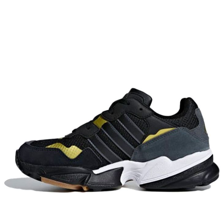 (GS) adidas originals Yung-96 J 'Black Gray Gold' G54710