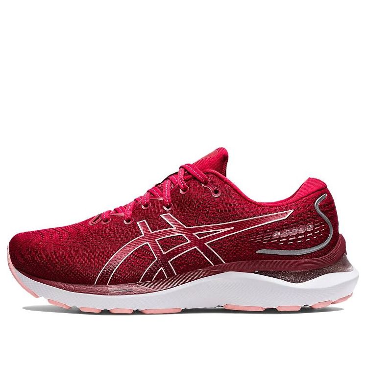 (WMNS) ASICS Gel-Cumulus 24 'Cranberry Frosted Rose' 1012B206-600