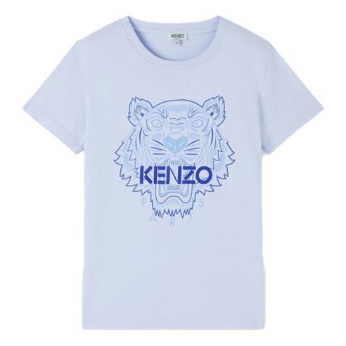 KENZO Series Pattern Short Sleeve Purple FA5-2TS7154V6-65