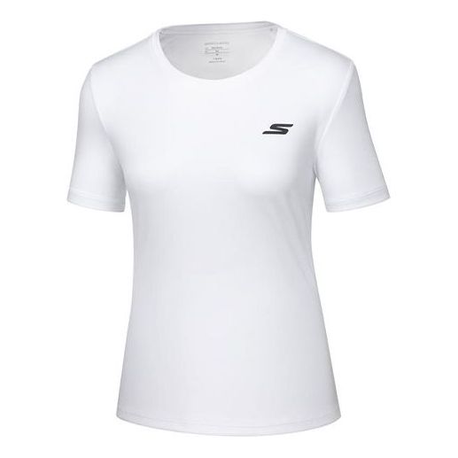 Skechers Running Knit Short Sleeve White P220W048-0019
