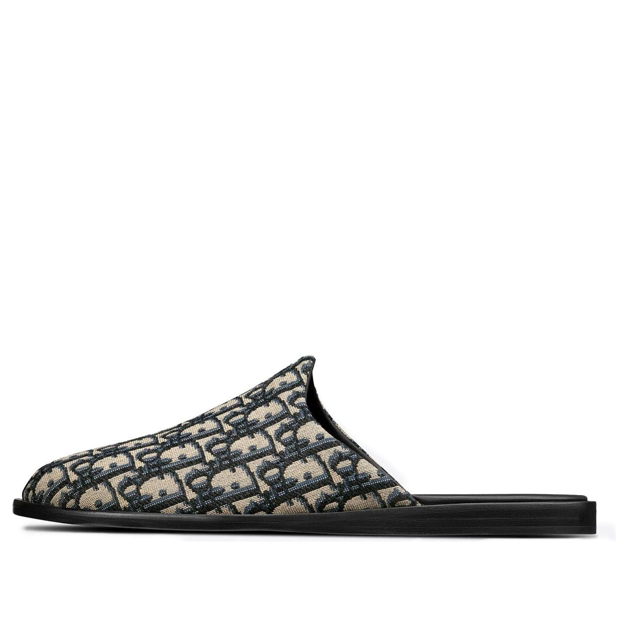 DIOR Indior Mule 'Beige Black Dior Oblique Jacquard' 3SA097ZJU_H961