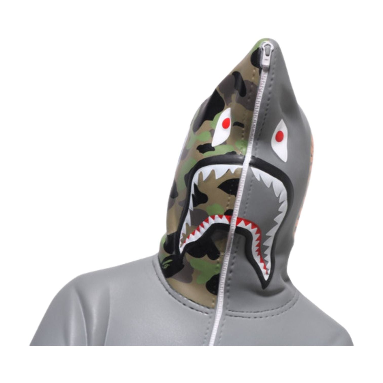 A Bathing Ape Shark Figure 'Grey' 1J80-185-001-GRY