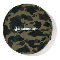A Bathing Ape 1st Camo Circle Fluffy Beads Cushion 'Green' 1J30-192-013-GRN