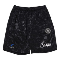 A Bathing Ape Soccer Game Shorts 'Black' 1I80-153-002-BLK