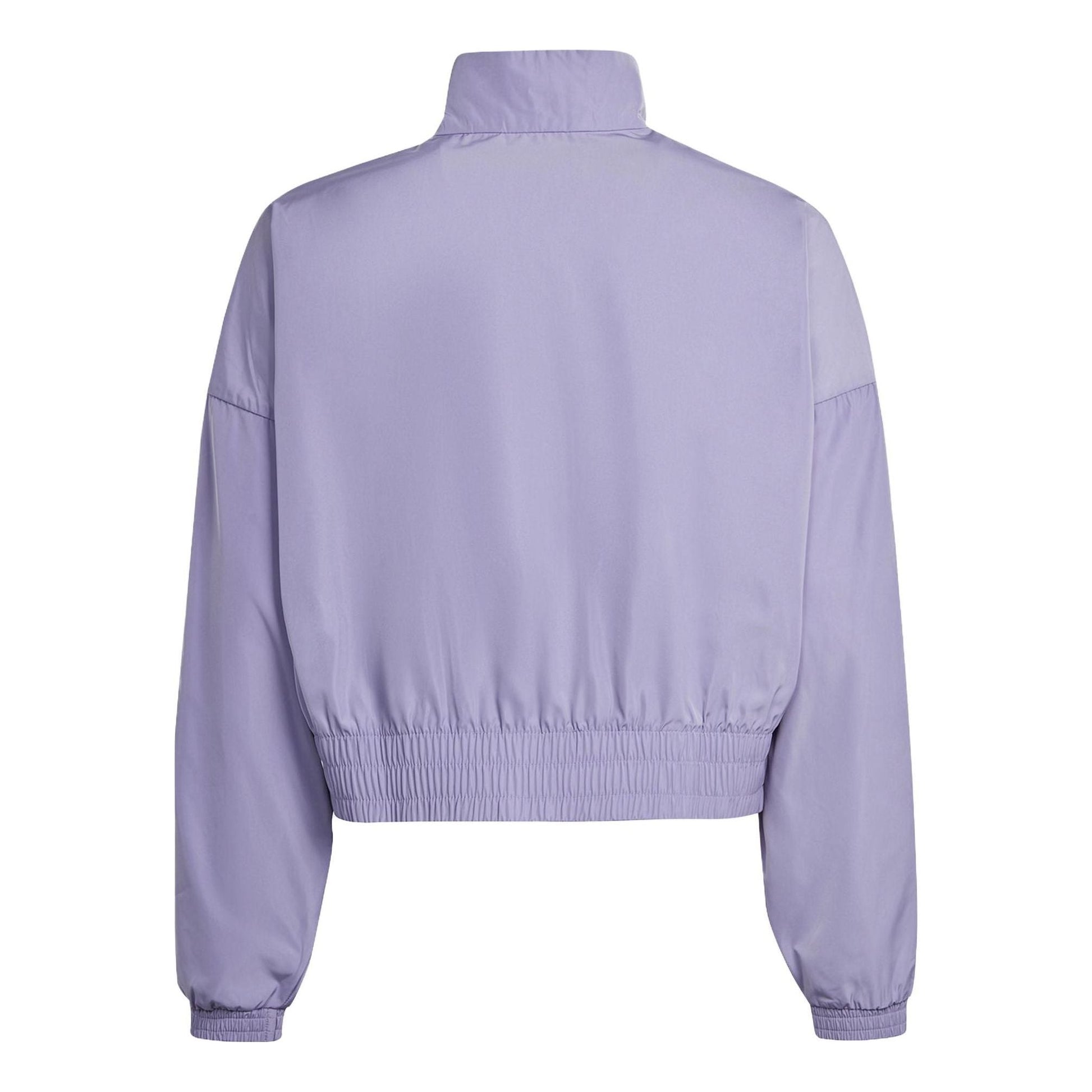 (GS) adidas Adicolor Crop Track Jacket 'Purple White' IC6271