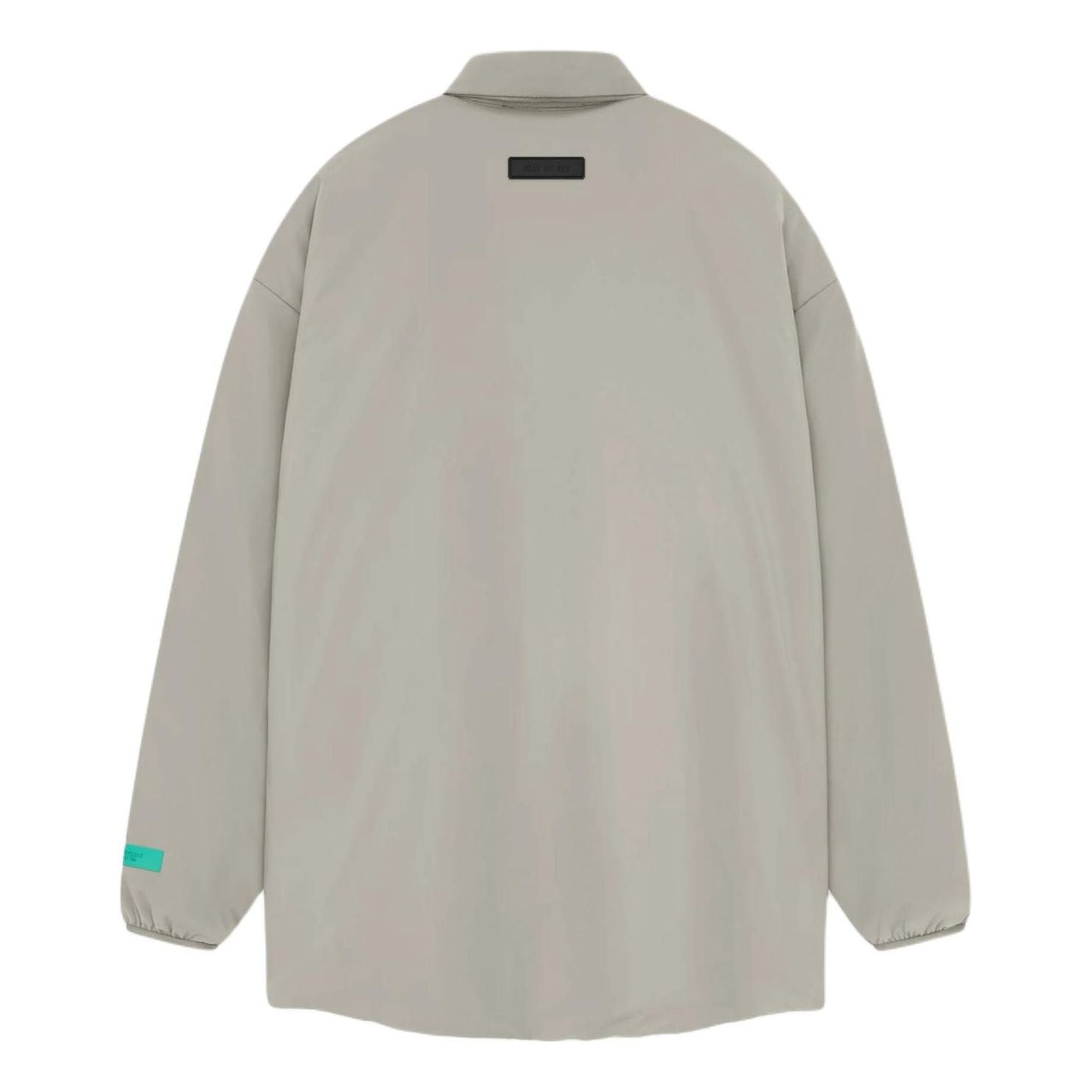 Fear of God Essentials Nyon Filled Shirt Jacket 'Seal' 202SP244495F