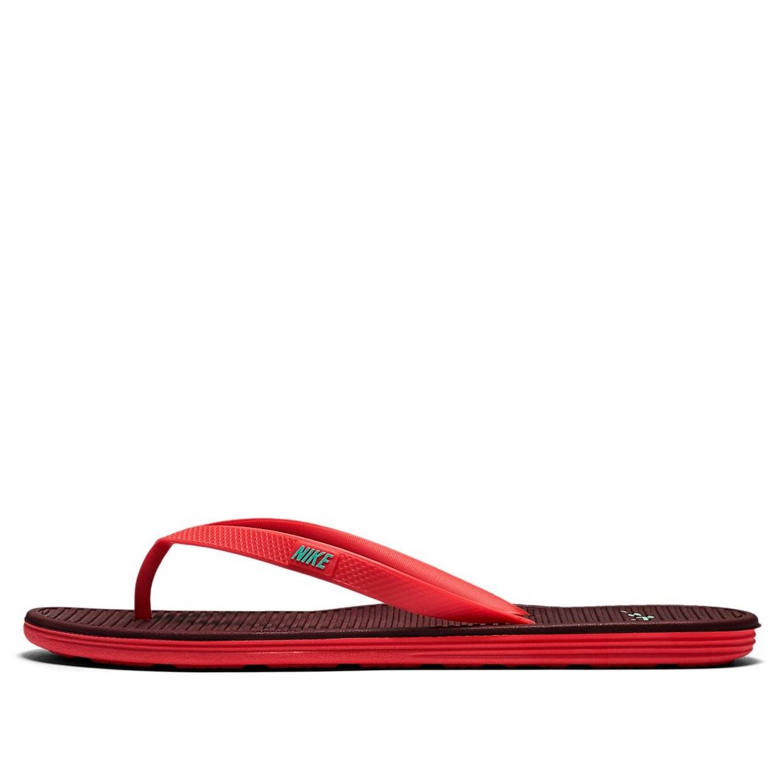 Nike Solarsoft Thong 2 Red Brown Slippers Redbrown 488160-607