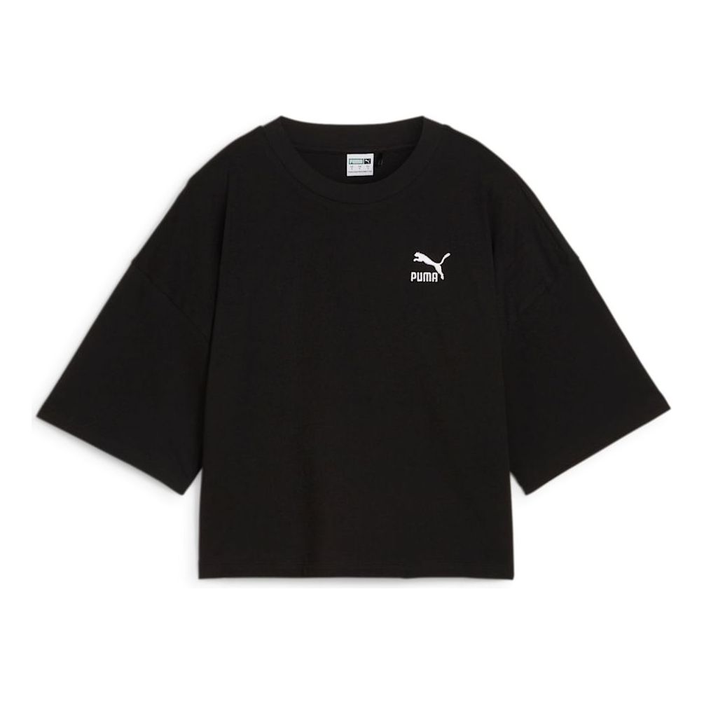 (WMNS) PUMA Better Classics T-Shirt 'Black' 624226-01