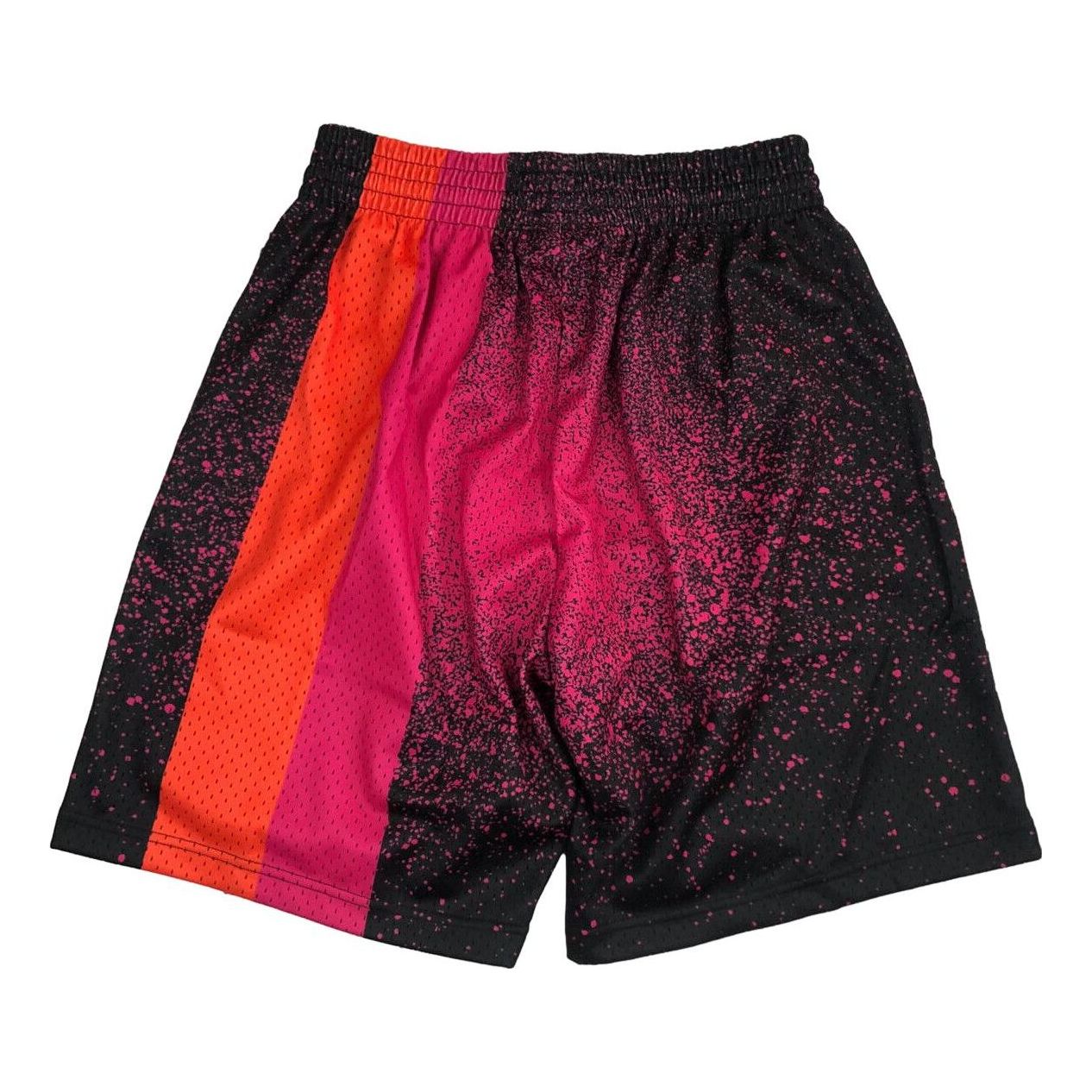 Mitchell & Ness x NBA Miami Heat Spray Paint Swingman Shorts 'Red' SMSH4575-MHE05PPPBKPK