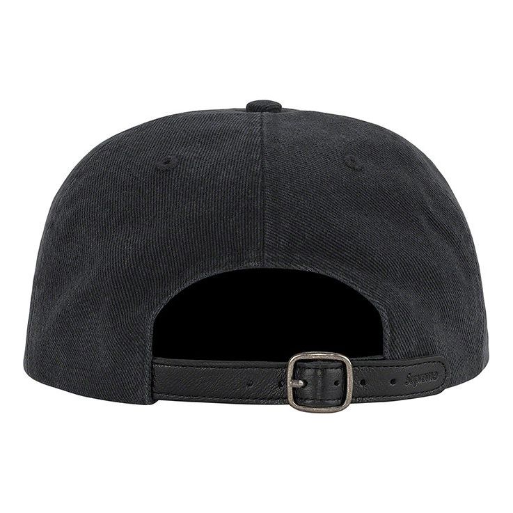 Supreme Classic Logo 6-Panel 'Black White' SUP-SS21-683