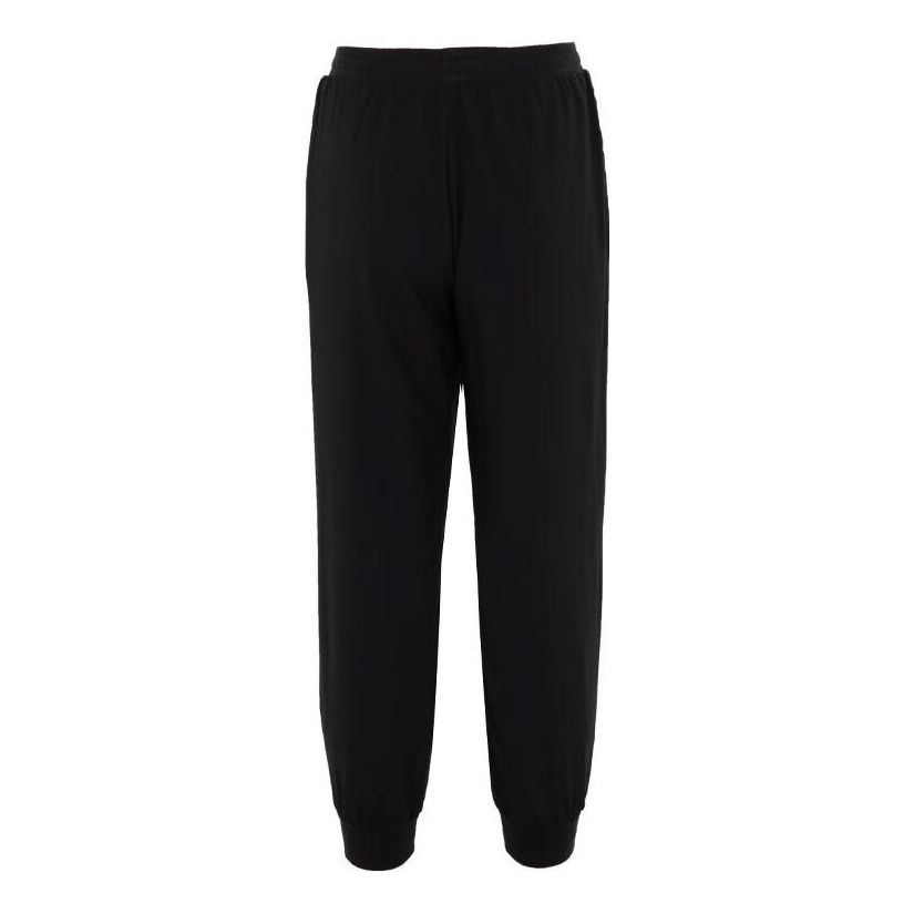 (GS) adidas Brand Love Woven Pants Asia Sizing 'Black' IA1577