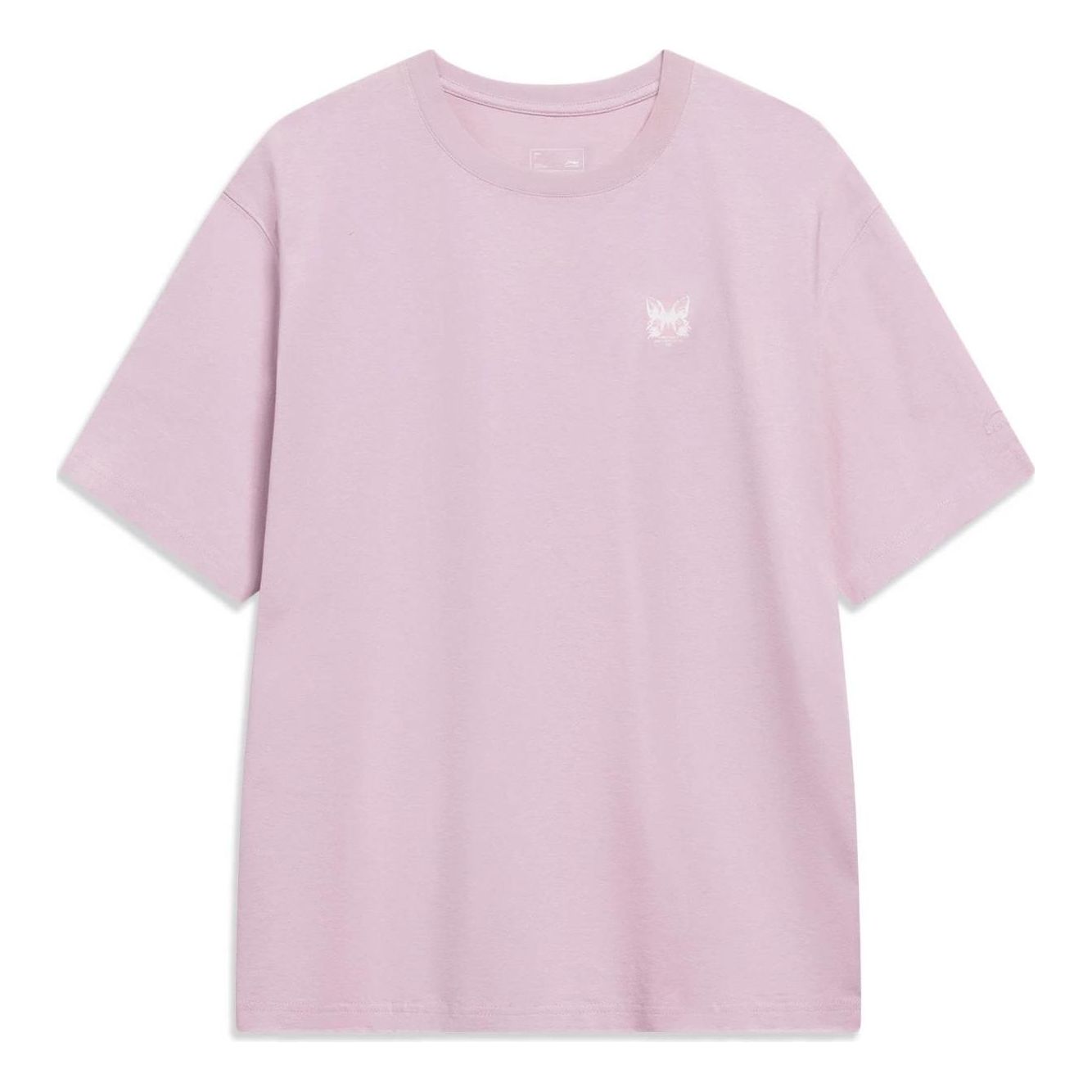 Li-Ning Butterfly Graphic T-shirt 'Pink' AHST205-5