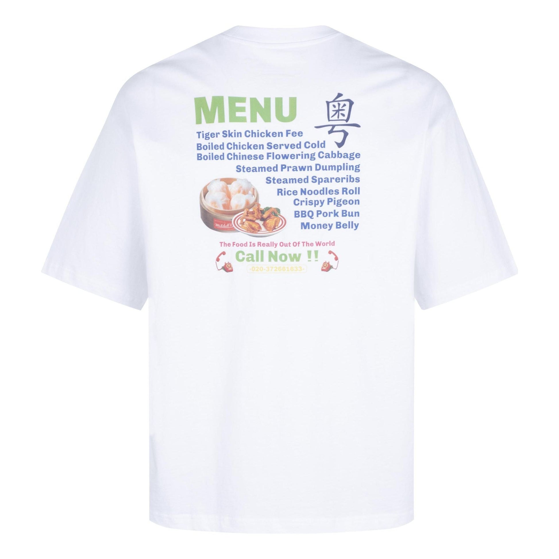 Mitchell & Ness T-shirt 'GUANGZHOU' MNJYSSGZT23031-WHITE
