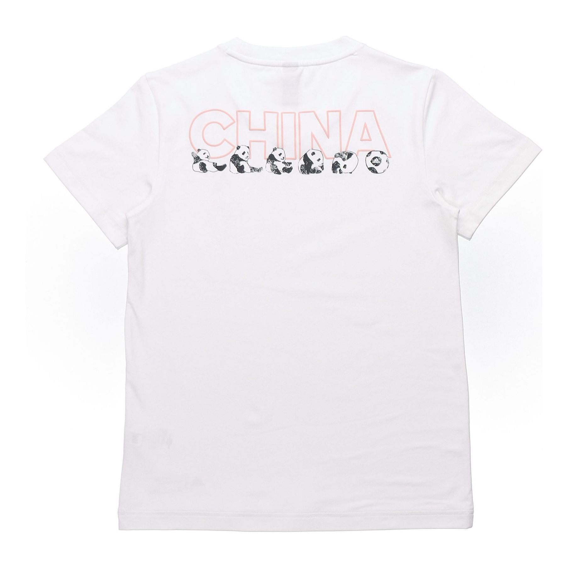 (WMNS) adidas Panda Print Sports T-Shirt Asia Sizing 'White' GP1846