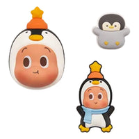 Pop Mart Pop Bean Fluffy and Cozy Decorative Charm 'Twinkle Twinkle Cozy Penguin' PPMT-2511-0059-1011196992