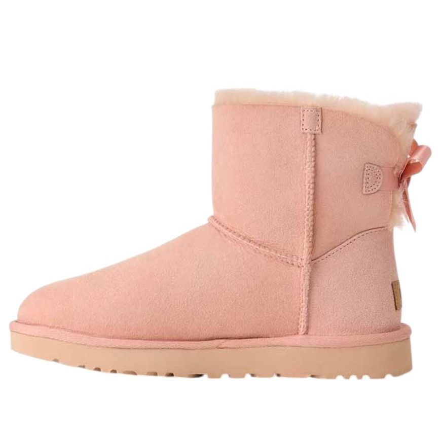 (WMNS) UGG Mini Bailey Bow II 'Beige Blush' 1016501-BGB