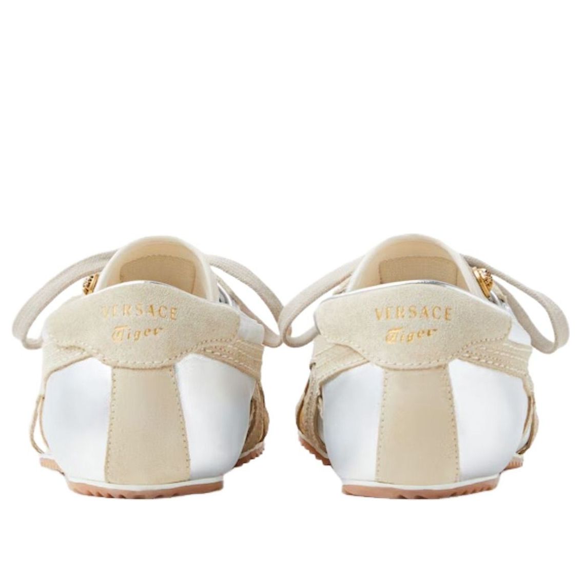 VERSACE x Onitsuka Tiger Tai-Chi Sakura Metallic 'Silver Gold' 1024594-1A17738-6XD0J