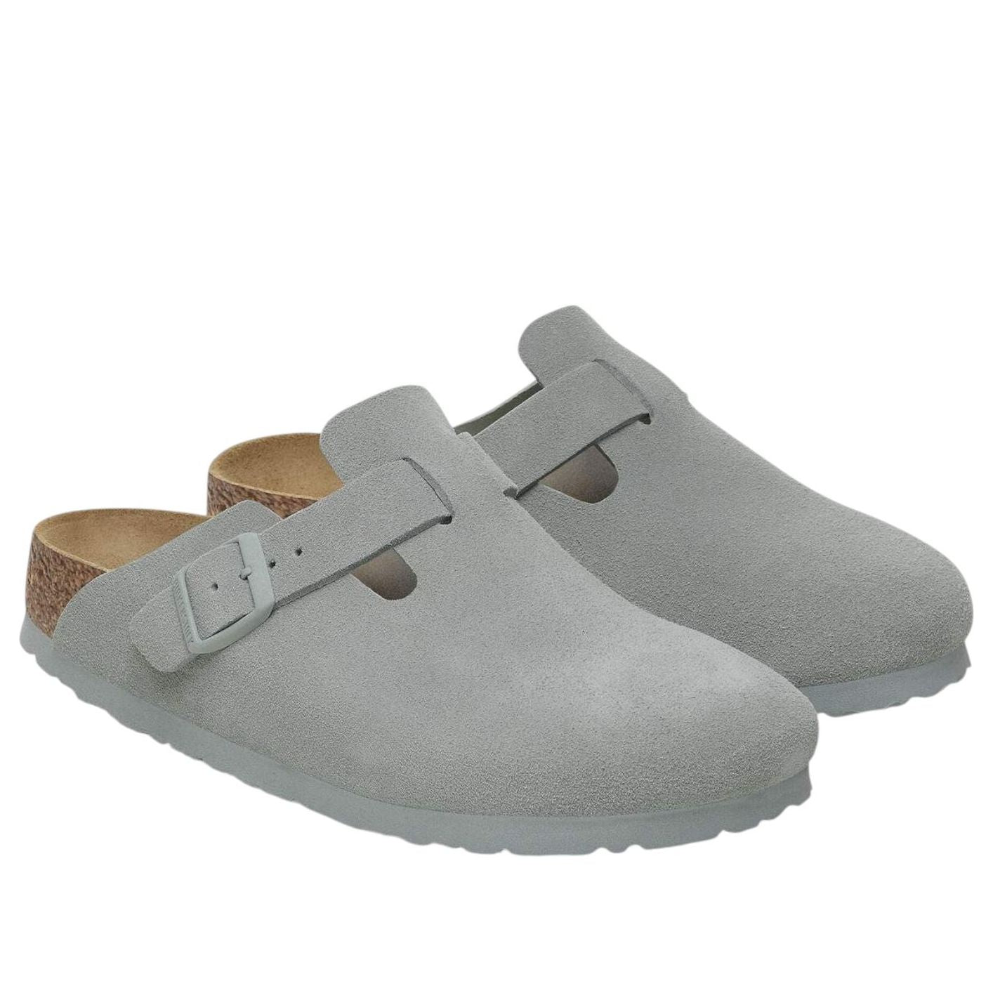 Birkenstock Boston Suede 'Pure Sage' 1029212