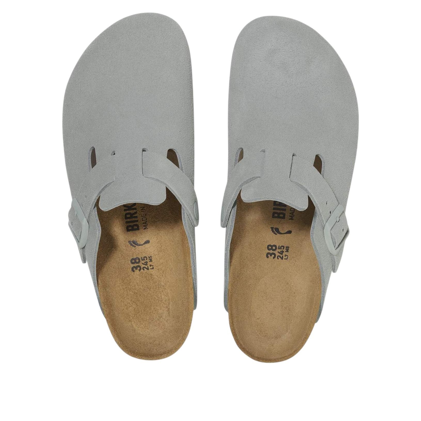 Birkenstock Boston Suede 'Pure Sage' 1029212