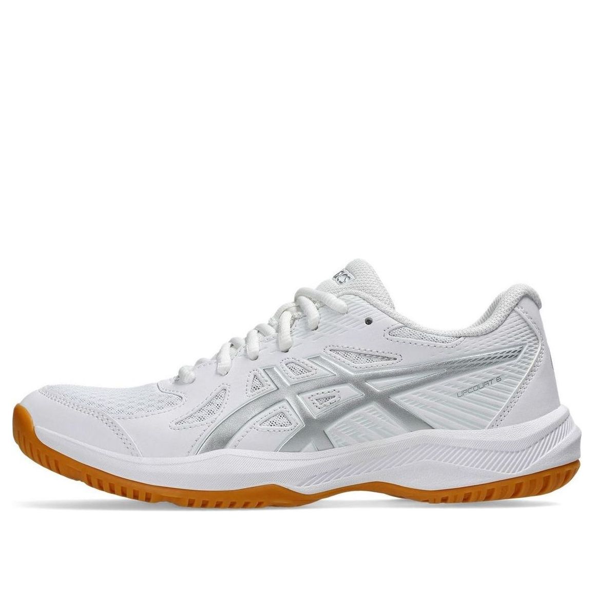 (WMNS) ASICS Upcourt 6 'White Pure Silver' 1072A107-100