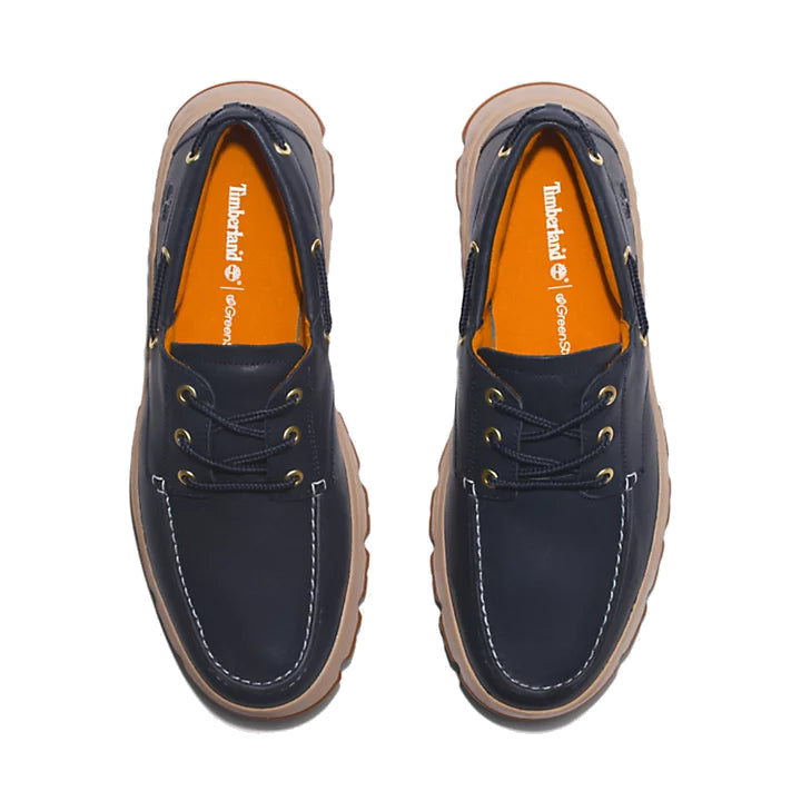 Timberland Greenstride Originals Ultra Leather Boat Shoes 'Blue' A5RFV