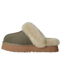 (WMNS) UGG Disquette Slippers 'Moss Green' 1122550-MRNM