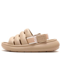 (WMNS) UGG x Atmos Pink Sport Yeah Sandals 'Driftwood' 1126811-DRI