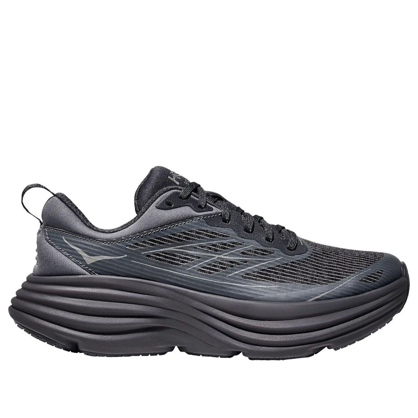Hoka One One Bondi 8 Caged 'Charcoal Grey Grey Skies' 1155391-CYG