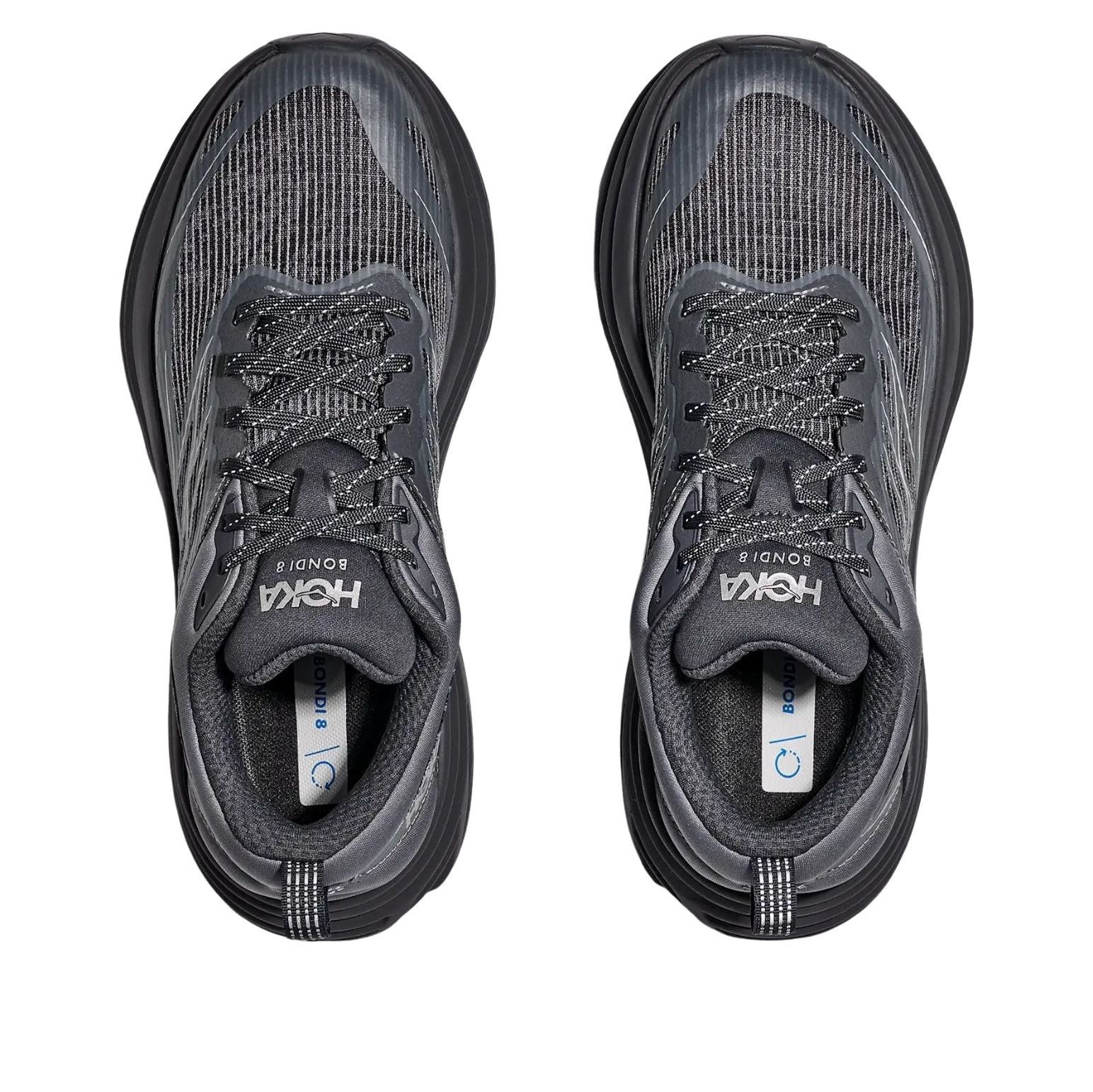 Hoka One One Bondi 8 Caged 'Charcoal Grey Grey Skies' 1155391-CYG