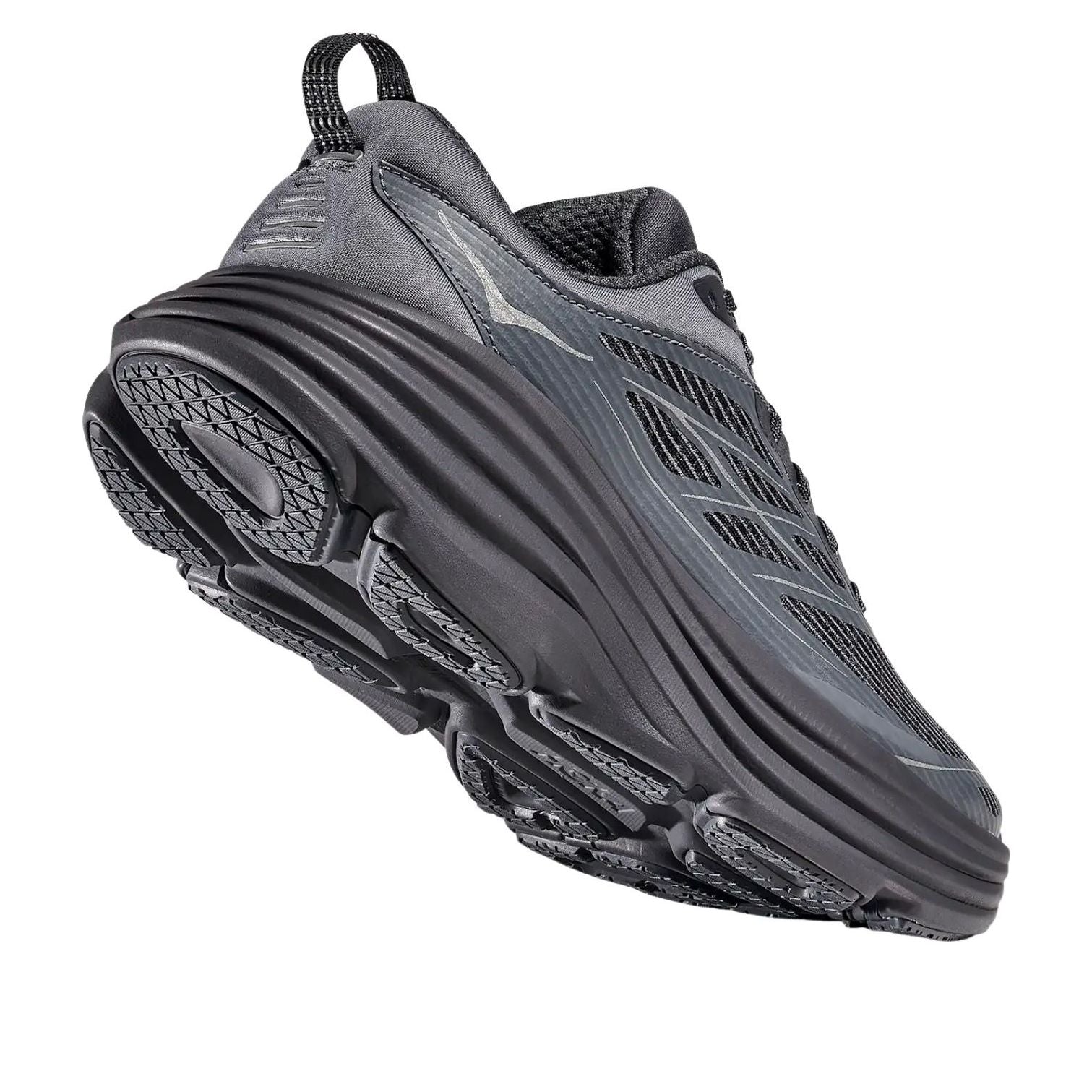 Hoka One One Bondi 8 Caged 'Charcoal Grey Grey Skies' 1155391-CYG