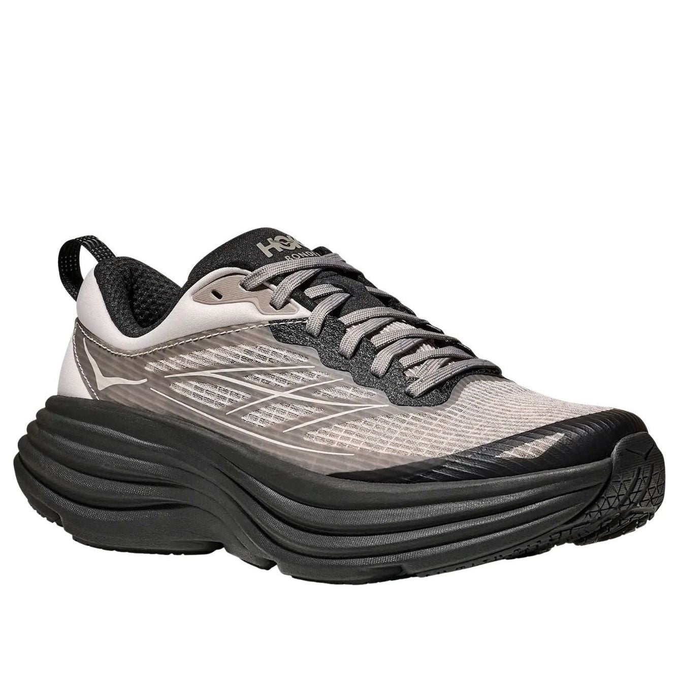 HOKA ONE ONE Bondi 8 Caged 'Grout Carbon Black' 1155391-GTCR